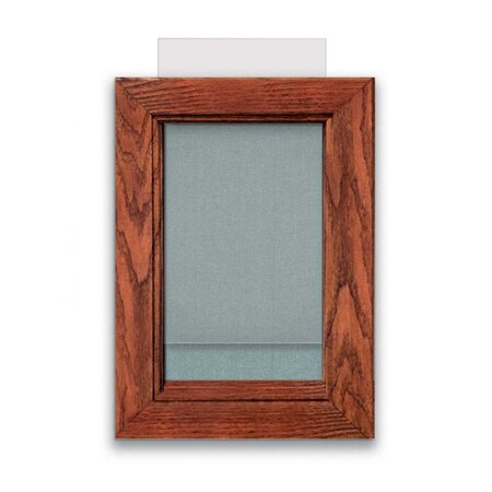 United Visual Products Indoor Enclosed Combo Board, 72"x36", Black Frame/Black Porc & Pumice UVCB7236B-BLKPORC-PUMICE